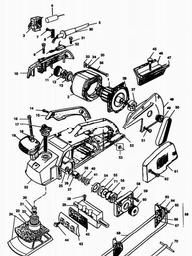 Black & Decker P7101 PLANER spare parts