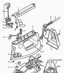 Black & Decker SE40 IRON spare parts