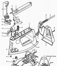Black & Decker SE50 IRON spare parts