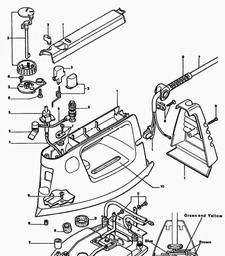 Black & Decker SE60 IRON spare parts