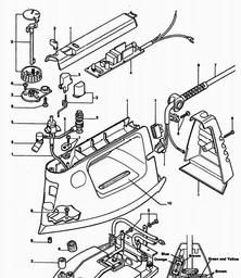 Black & Decker SE70 IRON spare parts