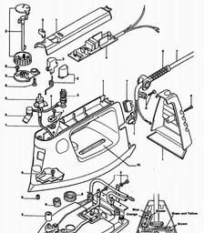 Black & Decker SE90 IRON spare parts