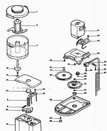 Black & Decker H224 CHOPPER spare parts