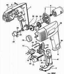 Black & Decker C430 SCREWDRIVER spare parts