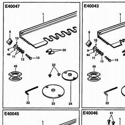 Elu E40046 spare parts