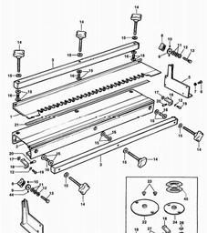 Elu E40040 spare parts