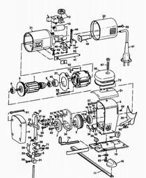 Black & Decker SR200E JIGSAW spare parts