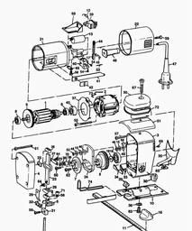 Black & Decker DN38 JIGSAW spare parts