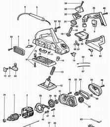 Elu MFF80 spare parts