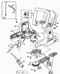 Black & Decker GS600 GARDEN CLIPPER spare parts