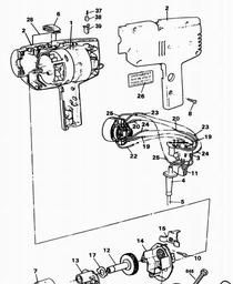 Black & Decker BD504 DRILL spare parts
