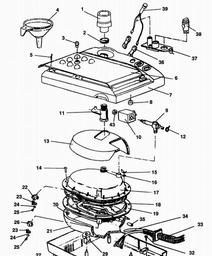 Black & Decker BR150-----A IRON BOILER/BASE spare parts