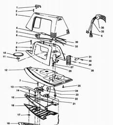 Black & Decker BR150-----B IRON HAND UNIT spare parts