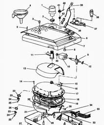 Black & Decker BR260-----A IRON BOILER/BASE spare parts