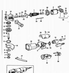 Black & Decker BD12 SANDER/GRINDER spare parts
