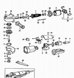 Elu EAG206 spare parts