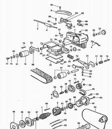Elu MHB157E spare parts