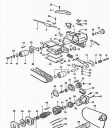 Elu MHB157 spare parts