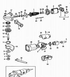Elu WS72115 spare parts
