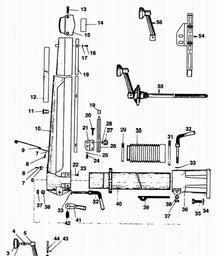 Elu RAS1603---A spare parts