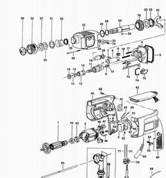 Elu MBH24L spare parts