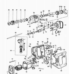 Elu MBH25 spare parts