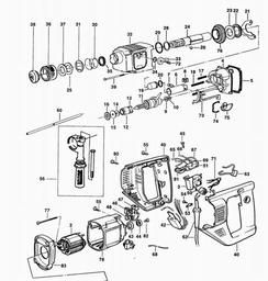 Elu MBH26L spare parts