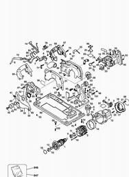Elu MH286 spare parts