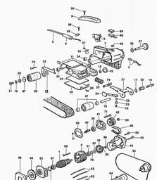 Elu MHB158 spare parts
