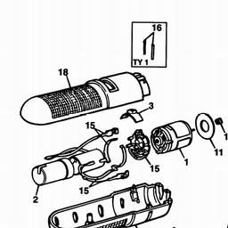 Black & Decker CP24K CORDLESS SCREWDRIVER spare parts