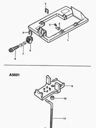 Black & Decker A5600 SANDING FRAME spare parts