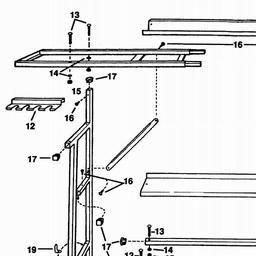 Black & Decker A6136 GRO-BRENCH spare parts