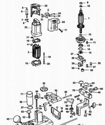 Elu MKF267 spare parts