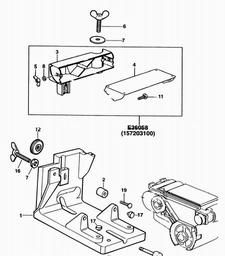 Elu E36051 spare parts