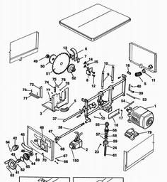 Elu ETS3001 spare parts