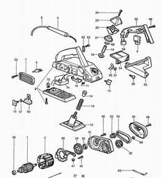 Elu MFF81E spare parts