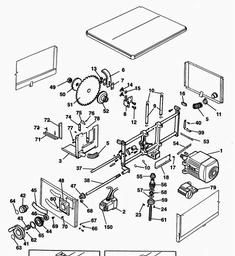 Elu ETS3003 spare parts
