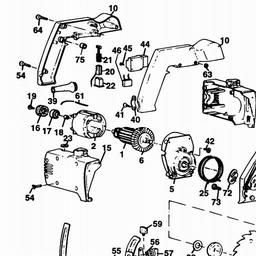 Black & Decker BD840 CIRC. SAW spare parts