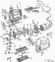 Black & Decker PL31 JIGSAW spare parts