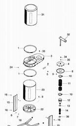 Elu EDE503 spare parts