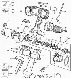 Elu SBA51K spare parts