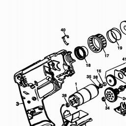 Black & Decker 1964 C'LESS DRILL/DRIVER spare parts