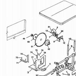 Elu ETS3001 spare parts