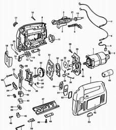 Black & Decker SPEC475 JIGSAW spare parts
