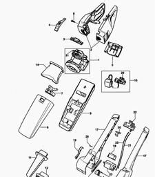 Black & Decker HC440 POWERBRUSH spare parts