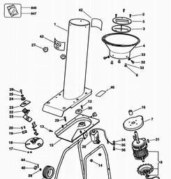 Black & Decker GA1800 SHREDDER spare parts