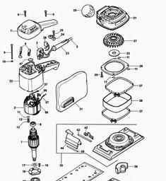 Elu VS41 spare parts
