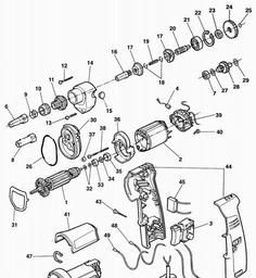 Elu ESD707L spare parts