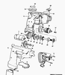 Black & Decker BD6000 DRILL spare parts