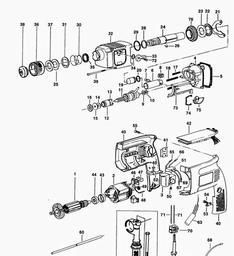 Elu MBH24RLM spare parts